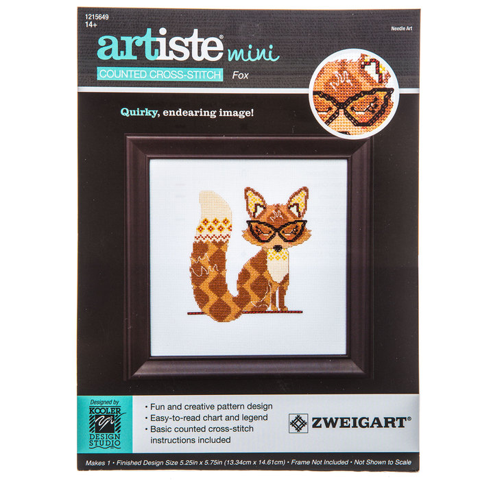 Zero Fox Given Counted Cross Stitch Kit